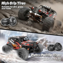 Load image into Gallery viewer, YESHIN 1:14 Scale RC Cars for Adults, 4X4 Waterproof Off-Road Remote Control Truck with 2 Rechargeable Batteries