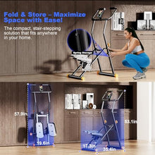 Load image into Gallery viewer, Stair Stepper for Home Gym, 350lbs Vertical Climber Machine with LCD Display, Non-Slip Pedals & 350lb Capacity Compact Folding Cardio Exercise Climber