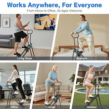 Load image into Gallery viewer, HXD-ERGO Stair Stepper for Home, 6 Adjustable Resistance Vertical Climber Cardio Exercise Machine