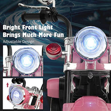 Load image into Gallery viewer, Costzon Kids Motorcycle, 6V Battery Powered Ride on Chopper Motorcycle w/Horn, Headlight