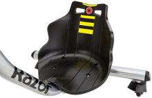 Load image into Gallery viewer, Razor Power Rider 360 9 MPH Drifting Trike Ride-On Electric Powered Tricycle, Black, Yellow