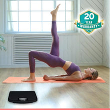 Load image into Gallery viewer, Adamson A21 Analog Scales for Body Weight - Up to 300 LB - New - Anti-Skid Rubber Surface - Large Numbers - Analog Bathroom Scale - Affordable - Durable with 20-Year Assurance - Full Black