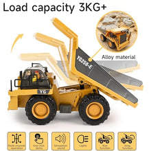 Load image into Gallery viewer, BLQCSLH Excavator Set,RC Dump Truck Command The Site Conquer The Dir (Truck)
