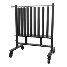 Load image into Gallery viewer, Power Systems Premium Dumbbell Storage Rack – Mobile Weight Rack with Wheels, Heavy Duty Steel Organizer for Home Gym, Fitness Studio & Commercial Use, Secure Space Saving Design (Rack Only)
