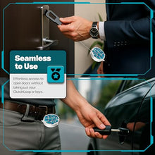 Load image into Gallery viewer, ClutchLoop Anti-Theft Phone Tether - Universal Adhesive Anchor, Retractable Steel Line and Locking Carabiner (Turquoise)