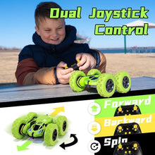 Load image into Gallery viewer, Threeking Remote Control Car RC Flip Stunt Double Sided Driving Cars