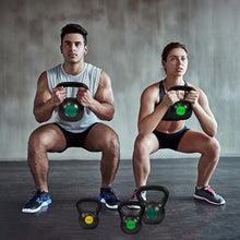 Load image into Gallery viewer, Fitvids Kettlebell Sets 4 Piece Strength Training KettleBells Weight Set 5lb, 10lb, 15lb, 20lb Kettle Bell