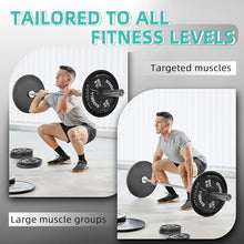 Load image into Gallery viewer, Fitvids 2 Inch Olympic Barbell Weight Plates and Bar Set, 5 FT Barbell Bar