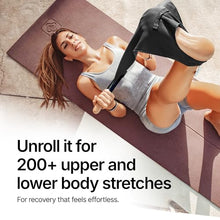 Load image into Gallery viewer, CastleFlexx Mobility and Full Body Strengthening Device | Non-Elastic Stretch Strap with Natural Premium Cork Handles for Stretching, Exercise, Physical Therapy, and Yoga
