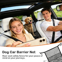 Load image into Gallery viewer, Dog Car Barrier Net Divider with 2 Large Storage Pockets