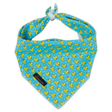 Load image into Gallery viewer, ARING PET Summer Dog Bandanas, Cute Mint Green Yellow Duck Pet Bandana Scarf Triangle Bib for Small Medium Large Boy Girl Dogs Cats, Puppy Kerchief for Daily Wear Walks Party Photos-L