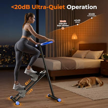 Load image into Gallery viewer, OWLSKY Stair Stepper for Home, Folding Vertical Climber Exercise Machine with Stable Triangular Frame, Smooth & Quiet Motion, Full Body Workout Equipment, Supports 330 LBS