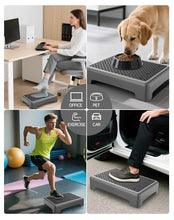 Load image into Gallery viewer, LIFTOZA Mobility Step Stool for Adults, Bed Step Stools, 680 LBS Capacity Safety Step Platform, Portable Stair Assist for Cars, Indoor/Outdoor Steps, Black