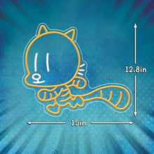 Load image into Gallery viewer, Officially Licensed Dog Man's Cat Kid Neon Signs for Wall Decor, Lil' Petey LED Light Up Sign for Bedroom, Kids' Room,Game Room, Party, Perfect Birthday/Christmas Gift for Dog Man Lovers & Fans