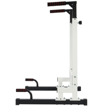 Load image into Gallery viewer, BalanceFrom Multi-Function Dip Stand Dip Station Dip bar - White