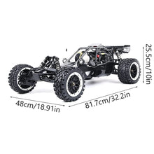 Load image into Gallery viewer, 1/5 Scale Gas Truck Gasoline RC Car High Speed Remote Control Off-Road Vehicle with 36cc Gasoline Engine and 2.4G