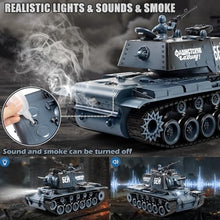 Load image into Gallery viewer, Supdex 1:18 Remote Control Tank, 2.4Ghz Soviet Union KV1 RC Tank Model Toys