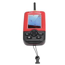 Load image into Gallery viewer, Portable Wireless Fish Finder with LCD Display, Sensor, Fish Alarm, Depth and Temperature Readings for Kayak Boat Ice Fishing