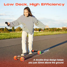Load image into Gallery viewer, Electric Skateboard - Ultra-Lightweight 33.74" Drop-Through Deck, 14MPH Max, 9 Miles Range