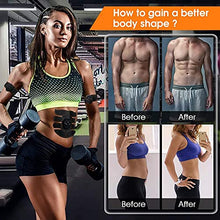 Load image into Gallery viewer, Fitness Belt Abs Stimulator Muscle Training Fitness Workout Equipment Ab Core Toner Belt for Abdominal/Arm/Leg For Home Use