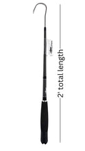 Load image into Gallery viewer, Fitzgerald Fishing Mini Gaff Offshore Saltwater Ice Tool Strong and Lightweight 2" Stainless Steel Hook Sharp and Durable Rubber Gimble Butt Cap 2 Feet Long, Making it Very Portable