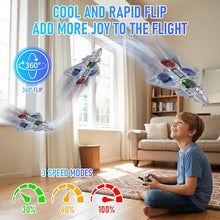 Load image into Gallery viewer, Liorbrix RC Plane Remote Control Airplane for Kids Aged 8+, RC Planes Foam Drones for Adult Kids, Fighter Jet Toy