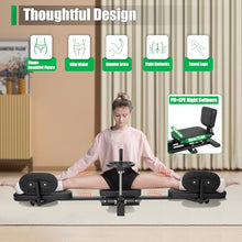 Load image into Gallery viewer, YUNLAIGOTOP Leg Stretcher, 220lbs Leg Stretcher Machine, Stretch Machine 200 Degrees Heavy Duty Split Machine for Flexibility, Hip Stretcher for Home Yoga Gym Fitness - Black