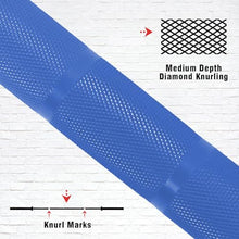 Load image into Gallery viewer, RICHUANG 7ft Olympic Barbell Weight Bar for Weightlifting- 1000LBS-Blue