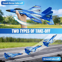 Load image into Gallery viewer, Foam RC Plane for Kids Adults Beginner, Remote Control Airplane RC Jet