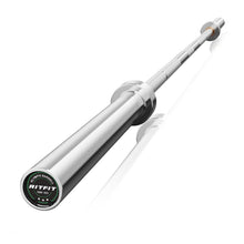 Load image into Gallery viewer, RitFit 7-foot Olympic Barbell Bar, General Purpose Weight Bar Suitable for Olympic Lifts and Power Lifts, 500LBS Capacity