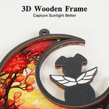 Load image into Gallery viewer, Tubuui Dog Memorial Suncatcher, Dog Memorial Gifts for Loss of Dogs, Custom with Name Date Pet Sympathy Gifts for Grief Puppy Lovers, Personalized Pet Remembrance Ornaments for Window Hanging