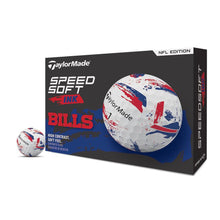 Load image into Gallery viewer, TaylorMade Golf SpeedSoft NFL Ink Golf Balls, Buffalo Bills, 1 Dozen