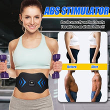 Load image into Gallery viewer, WZREZ FDA Cleared ABS Stimulator Muscle Toner, Ab Machine, Fitness Workout Equipment for Women and Men (Black Blue)