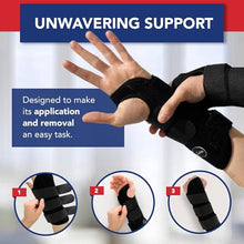 Load image into Gallery viewer, Doctor Developed Wrist Brace - Wrist wrap for Carpal Tunnel Arthritis,Tendonitis, Hand Support - Ideal for Fitness, Weightlifting - Handbook included (2 Pack, Carpal Tunnel)