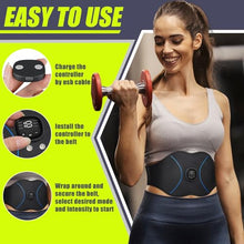 Load image into Gallery viewer, Vomapil FDA Cleared - Abs Stimulator Muscle Toner (Black Blue)