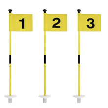 Load image into Gallery viewer, Golf Flagstick with Flag Surface - Portable Design, Ideal for Yard Practice Putting Green