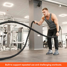 Load image into Gallery viewer, Spalding - Battle Rope for Strength & Conditioning, 22 ft Heavy Duty Training Rope for Cardio, Endurance & Full Body Workout, Durable Fitness