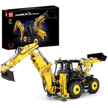 Load image into Gallery viewer, Mould King 17036 Excavator and Bulldozer 2 in 1, RC Bulldozer Building Set for Adults, APP Remote Control Truck Construction Vehicles Model with Motors, 2239 Pieces