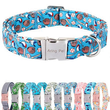 Load image into Gallery viewer, ARING PET Boy Dog Collar for Puppy Small Medium Large Dogs-Blue Baseball S