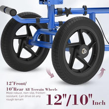 Load image into Gallery viewer, Fvzzin All Terrain Knee Scooter for Adults, Foldable Rolling Knee Scooter with DIY Stickers & Shock Absorber, Steerable Knee Walker for Broken Foot, Ankle Injuries & Surgery, Better Crutch Alternative