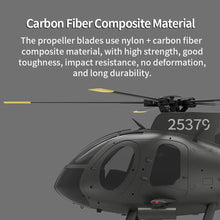 Load image into Gallery viewer, rcxperts YU Xiang F119S MD500 Remote Control Helicopter, 1/16 2.4G 9CH 250-Class 6-Axis Gyro Military RC Helicopter