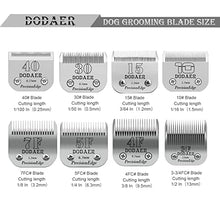 Load image into Gallery viewer, 7F/5F/4F Dog Grooming Blades Set,Compatible with Andis,Oster A5,Wahl KM10