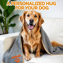 Load image into Gallery viewer, Personalized Dog Blanket with Name, Custom Blankets for Dog, Embroidered Waterproof Blanket Soft and Comfortable for Small, Medium & Large Dogs, Best Gift for Pet Lovers - Ships Next Day