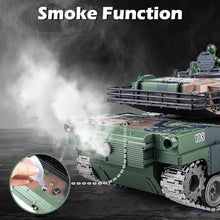 Load image into Gallery viewer, Supdex 1:18 RC Tank, 2.4G US M1A2 Metal Alloy Metal US M26 Remote Control Tank That Shoot BBS Model Toys