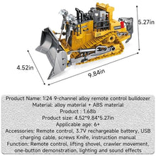 Load image into Gallery viewer, BLQCSLH Excavator Set,rc Dump Truck Command The Site Conquer The Dir (Bulldozer)