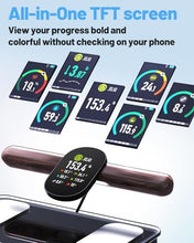 Load image into Gallery viewer, CLORIS Digital Smart Scale FSA&HSA Eligible for Body Weight Fat BMI Muscle Mass 28 Body Composition Measurement Health Analyzer 8 Electrodes with App Bluetooth, Full-Color TFT LCD