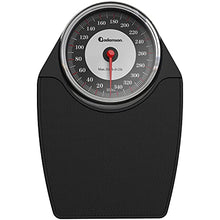 Load image into Gallery viewer, Adamson A24 Scales for Body Weight - Up to 350 LB - New - Anti-Skid Rubber Surface Extra Large Numbers - High Precision Bathroom Scale Analog - Durable with 20-Year Assurance - Black