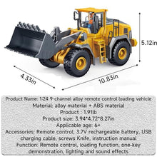 Load image into Gallery viewer, BLQCSLH Excavator Set,RC Dump Truck Command The Site Conquer The Dir (Loader)
