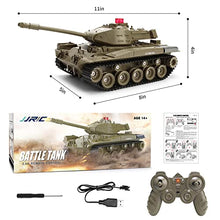 Load image into Gallery viewer, BEAURE Remote Control Tank for Kids, M41A3 American Army Battle Programmable RC Tanks