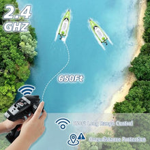 Load image into Gallery viewer, Podleer RC Boat-Remote Control Boat for Adults-High Speed 35+ KPH for Pool (Green)